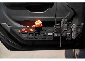 Jeep Gladiator Molle Panels - Front Door - DV8 Offroad - Slim - 2018+ Jeep Gladiator Molle Panels - Front Door - DV8 Offroad - Slim - 2018+